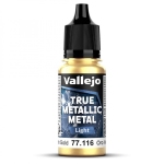 Vallejo 77116 - TMM Light, Grünliches Gold, 18 ml